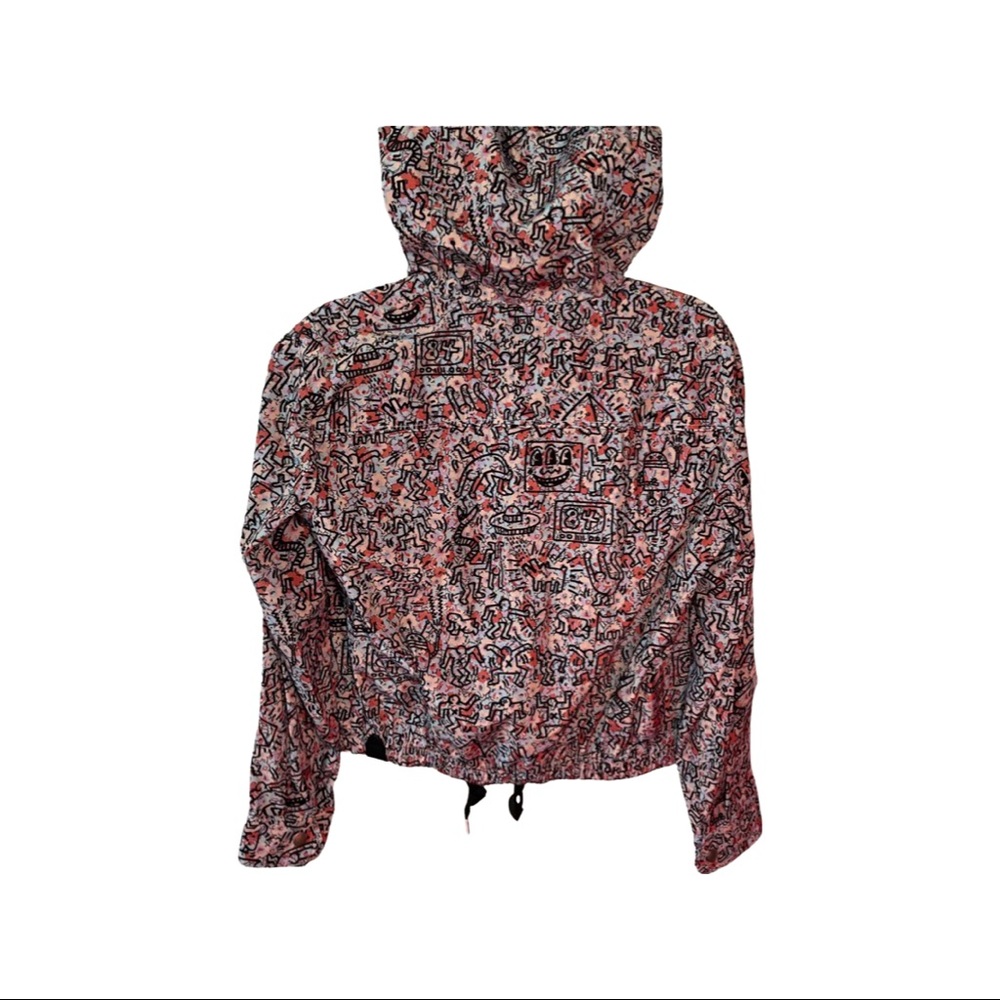 NWT COACH. Size 2. Multicolor/graphic Windbreaker